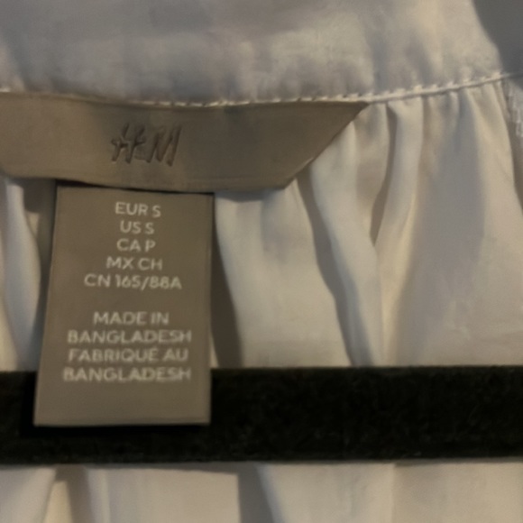 H&M Oversized White Blouse - Picture 3 of 3